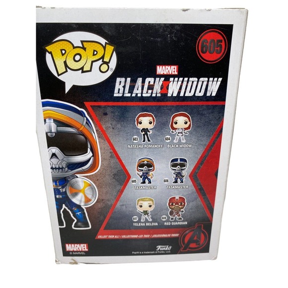 Funko Pop! Black Widow Taskmaster #605 Bobblehead - Picture 3 of 6